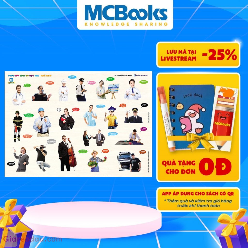 Bảng Cùng con chơi với học - Jobs - Nghề nghiệp - MCBooks
