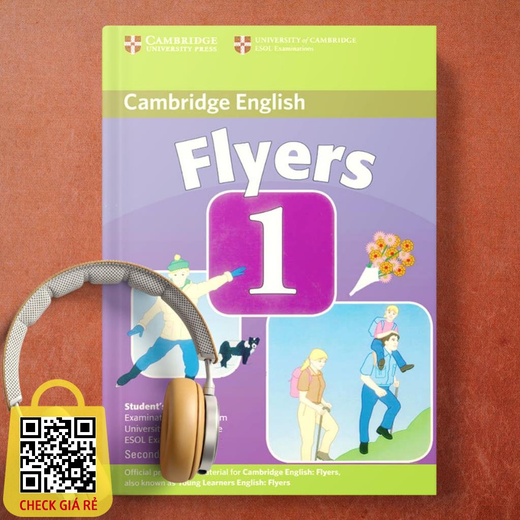 Cambridge English Flyers 2017 in mau dep + MP3
