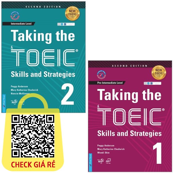 Combo Sách Taking The Toeic Skills And Strategies Tập 1 Và Tập 2 (Bộ 2 Cuốn)