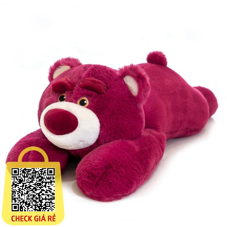 Gấu bông/Gối ôm Lotso Hugging Bear Disney ANVIHOME - Gấu Bông Dâu Tây Lotso Bear Toy Story