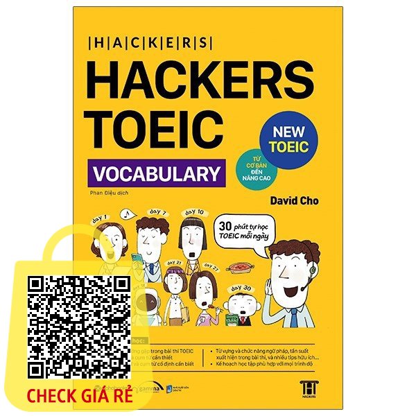 Hackers Toeic Vocabulary 30 phút tự học TOEIC mỗi ngày - từ cơ bản tới nâng cao- Chinh phục 7600 tư vựng trong 30 ngày