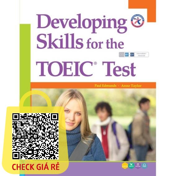 [Mã BMLT35 giảm đến 35K đơn 99K] Sách Developing Skills For The TOEIC Test (Kèm Mã Nghe Qr Code) First News BẢN QUYỀN