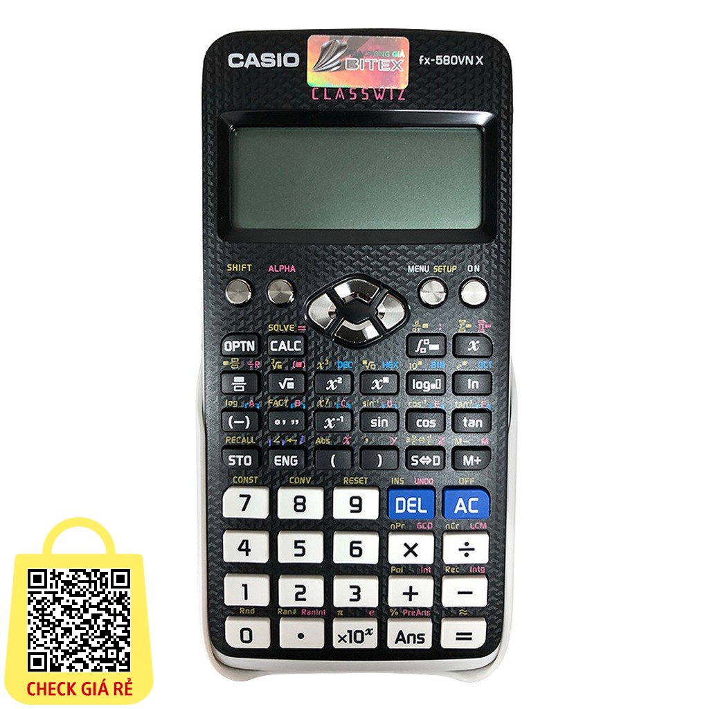Máy tính Casio FX 580 VNX (XANH - HỒNG - TRẮNG) - Rẻ Vô Địch