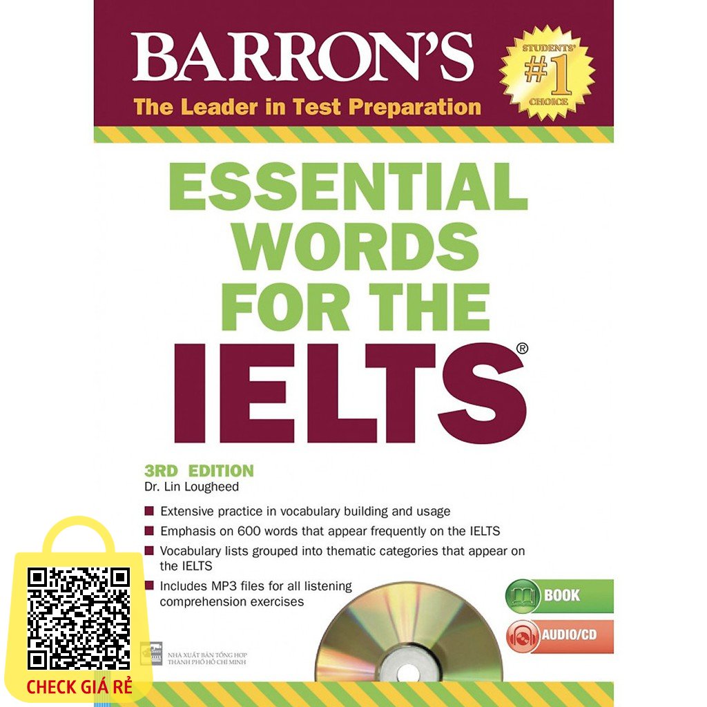 Sach Barron's Essential Words For The Ielts Tang Post Card Danh Ngon