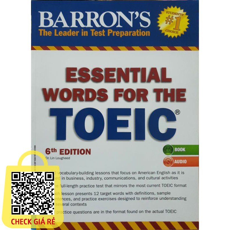 Sách Barron's Essential Words For The Toeic