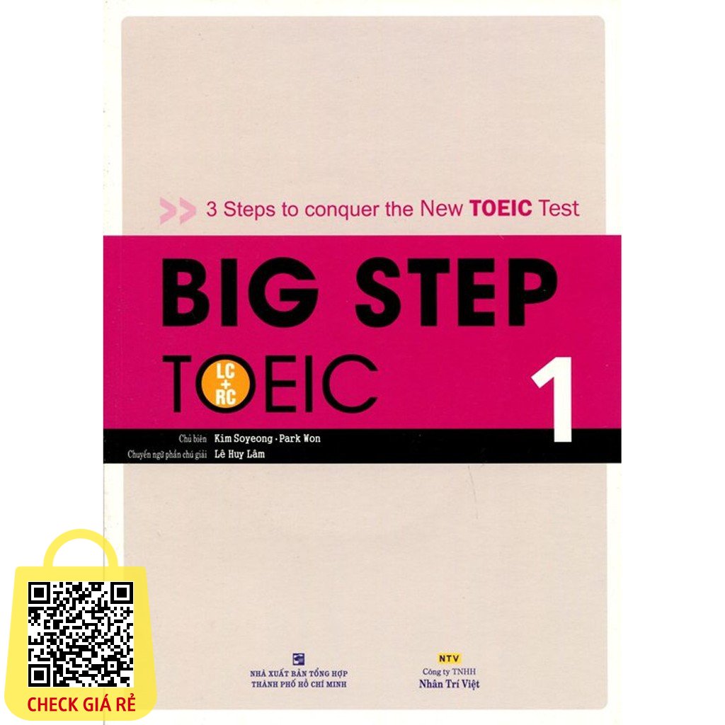 Sách Big Step TOEIC 1 (LC + RC) Kèm CD NTV