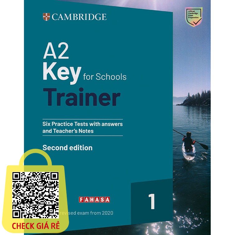 Sách Cambridge A2 Key for Schools Trainer 1 Second edition (For the revised exam from 2020)