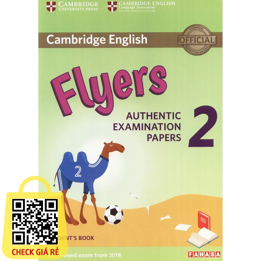 Sách Cambridge English Flyers 2 (For revised exam from 2018)