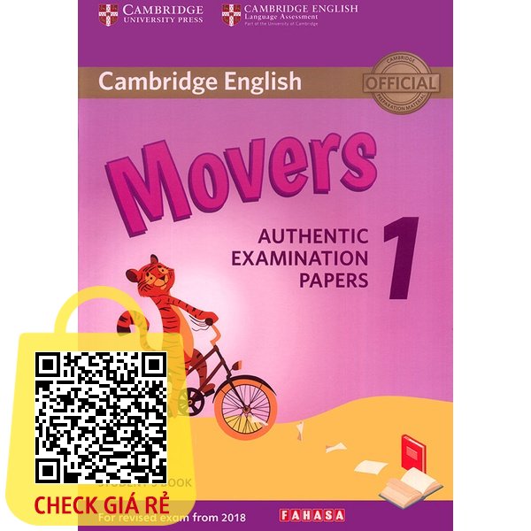 Sách Cambridge English Movers 1 (For revised exam from 2018)