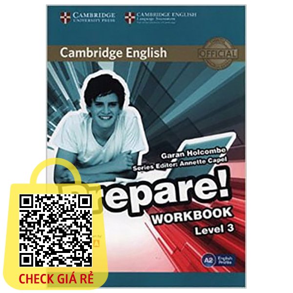 Sach Cambridge English Prepare! Level 3 Workbook With Audio