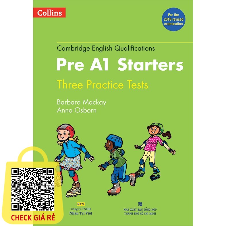 Sách Cambridge English Qualifications Pre A1 Starters (Three Practice Test) (2018)