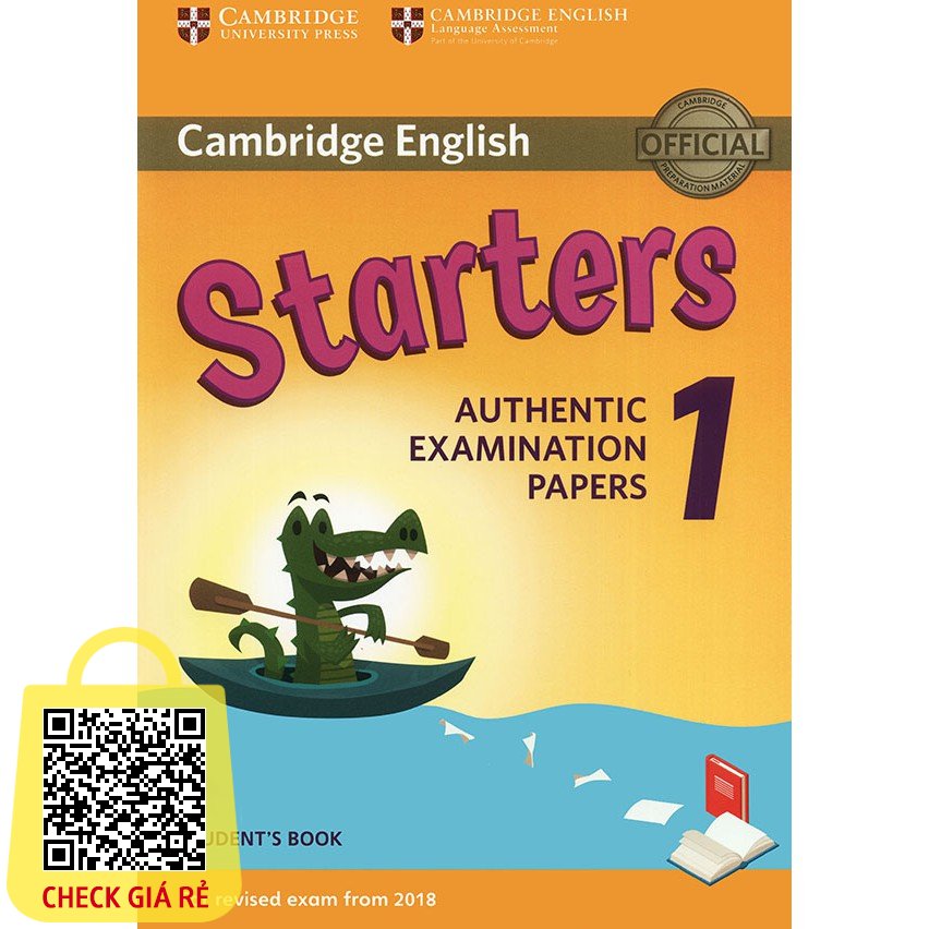 Sach Cambridge English Starters 1 (For revised exam from 2018)