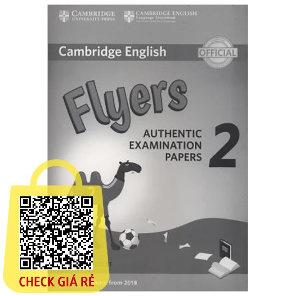 Sách Cambridge English Young Learners 2 for Revised Exam from 2018 Flyers Answer Booklet: Authentic Examination Papers