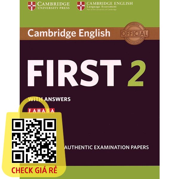 Sách Cambridge First 2 (chứng chỉ FCE)
