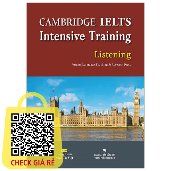 Sách Cambridge Ielts Intensive Training Listening (CD) (2018)