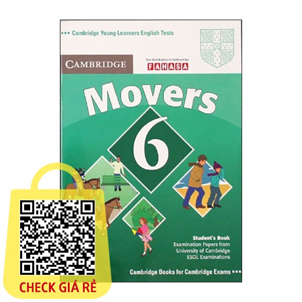 Sach Cambridge Young Learner English Test Movers 6 SB FAHASA Reprint Edition