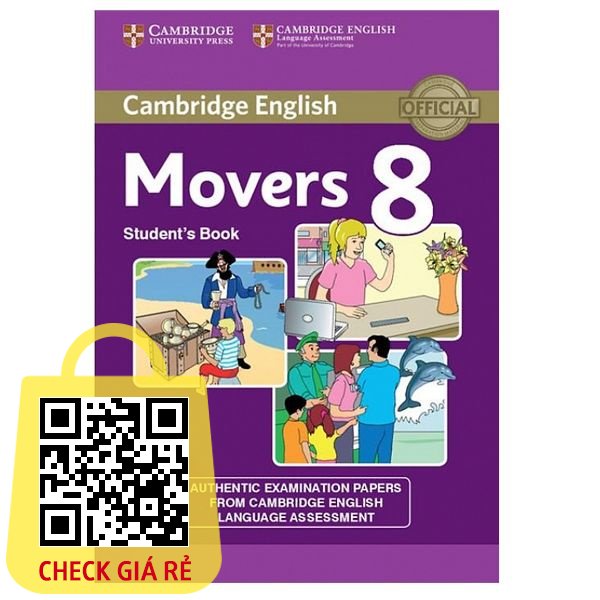 Sách Cambridge Young Learner English Test Movers 8: Student Book 9781107414488