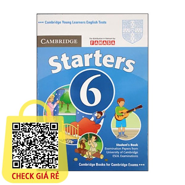 Sách Cambridge Young Learner English Test Starters 6 SB FAHASA Reprint Edition