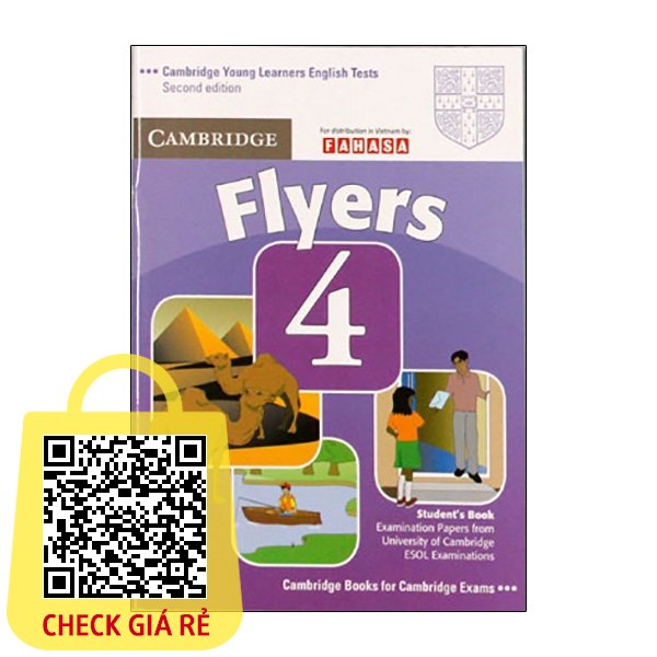 Sach Cambridge Young Learner English Tests Flyers 4 SB FAHASA Reprint Edition