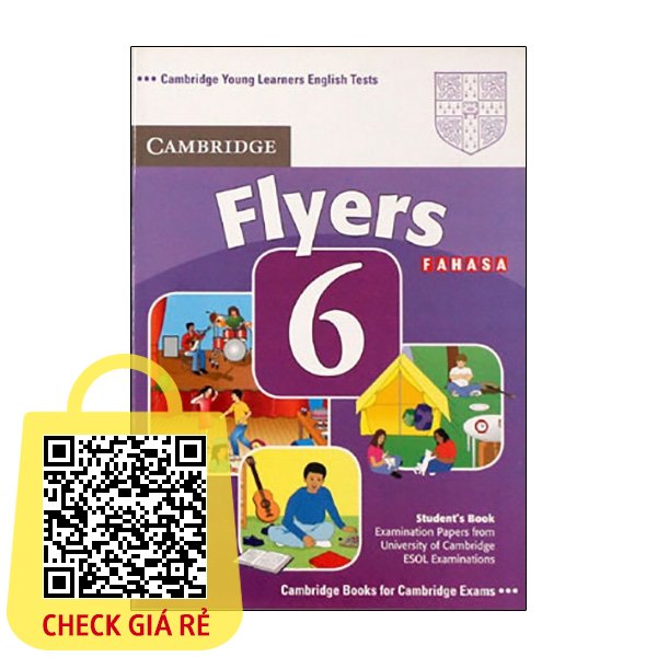 Sach Cambridge Young Learner English Tests Flyers 6 SB FAHASA Reprint Edition