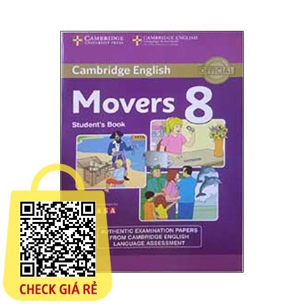 Sách Cambridge Young Learners English Movers 8 Student’s Book (FAHASA)