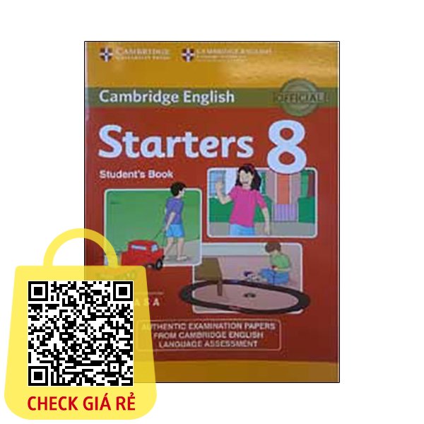Sách Cambridge Young Learners English Starters 8 Student’s Book (FAHASA)
