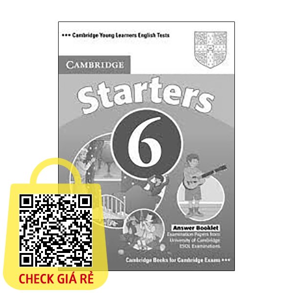 Sach Cambridge Young Learners English Tests 6 Starters Answer Booklet 