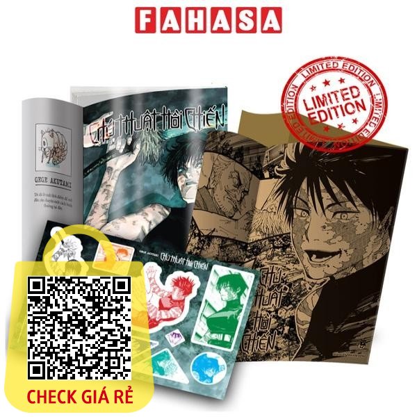 Sách Chú Thuật Hồi Chiến - Tập 22 - Limited Edition - Tặng Kèm Bọc Bảo Vệ Sách + Sticker