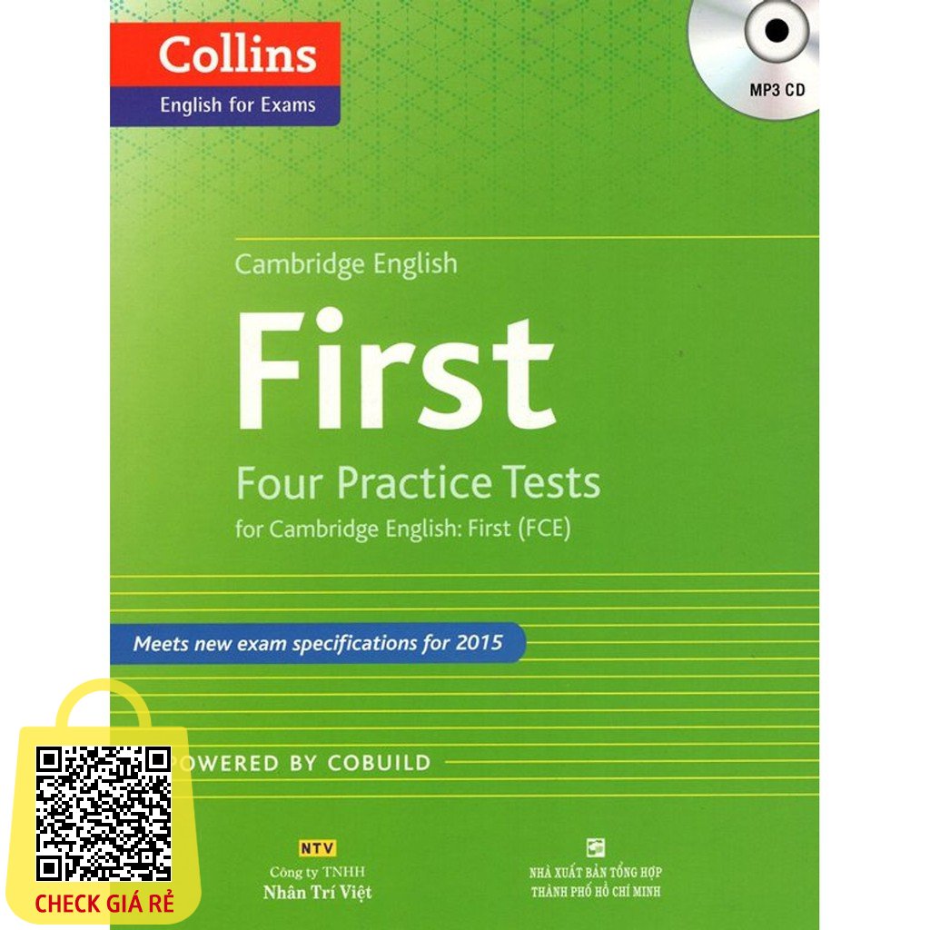 Sách Collins English For Exams Cambridge English First (Kèm CD)