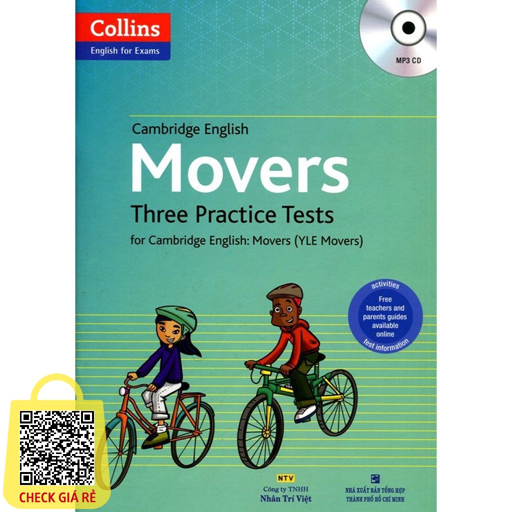 Sach Collins English For Exams Cambridge English MoversThree Practice Test (Kem CD) NTV