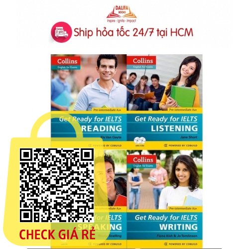 sach collins get ready for ielts reading writing speaking listening kem file mp3 combo le tuy chon