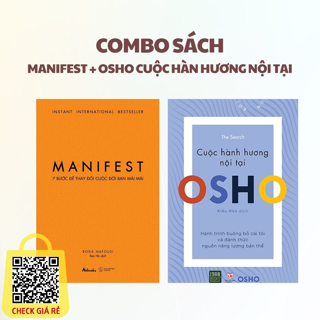 Sách Combo Manifest + Osho Cuộc Hành Hương Nội Tại