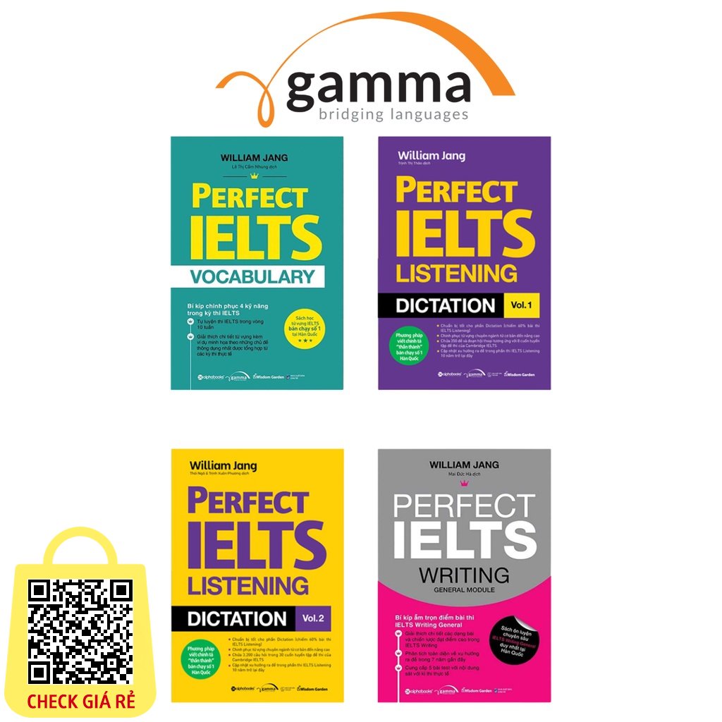 Sách Combo Perfect IELTS (4 cuốn)