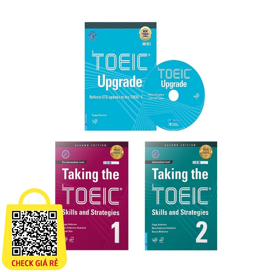 Sách Combo Taking The TOEIC + Toeic Upgrade (Bộ 3 Cuốn)