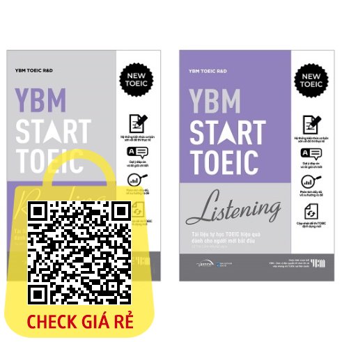 Sách Combo YBM TOEIC Start Reading + YBM TOEIC Start Listening al