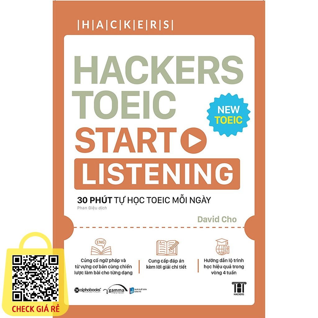 Sách Hackers Toeic Start Listening BẢN QUYỀN