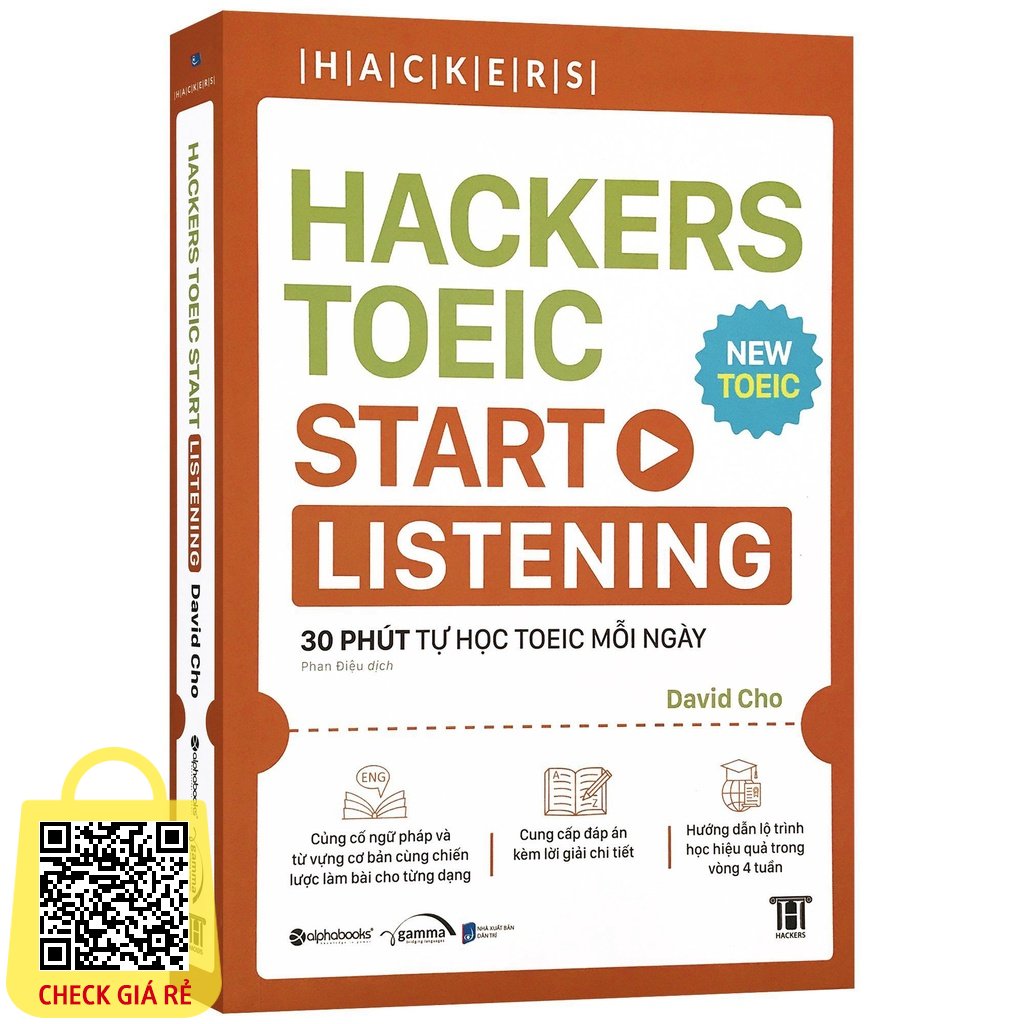 Sách Hackers TOEIC Start: Listening Thanh Hà Books