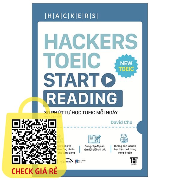 Sách Hackers Toeic Start Reading - 30 Phút Tự Học Toeic Mỗi Ngày