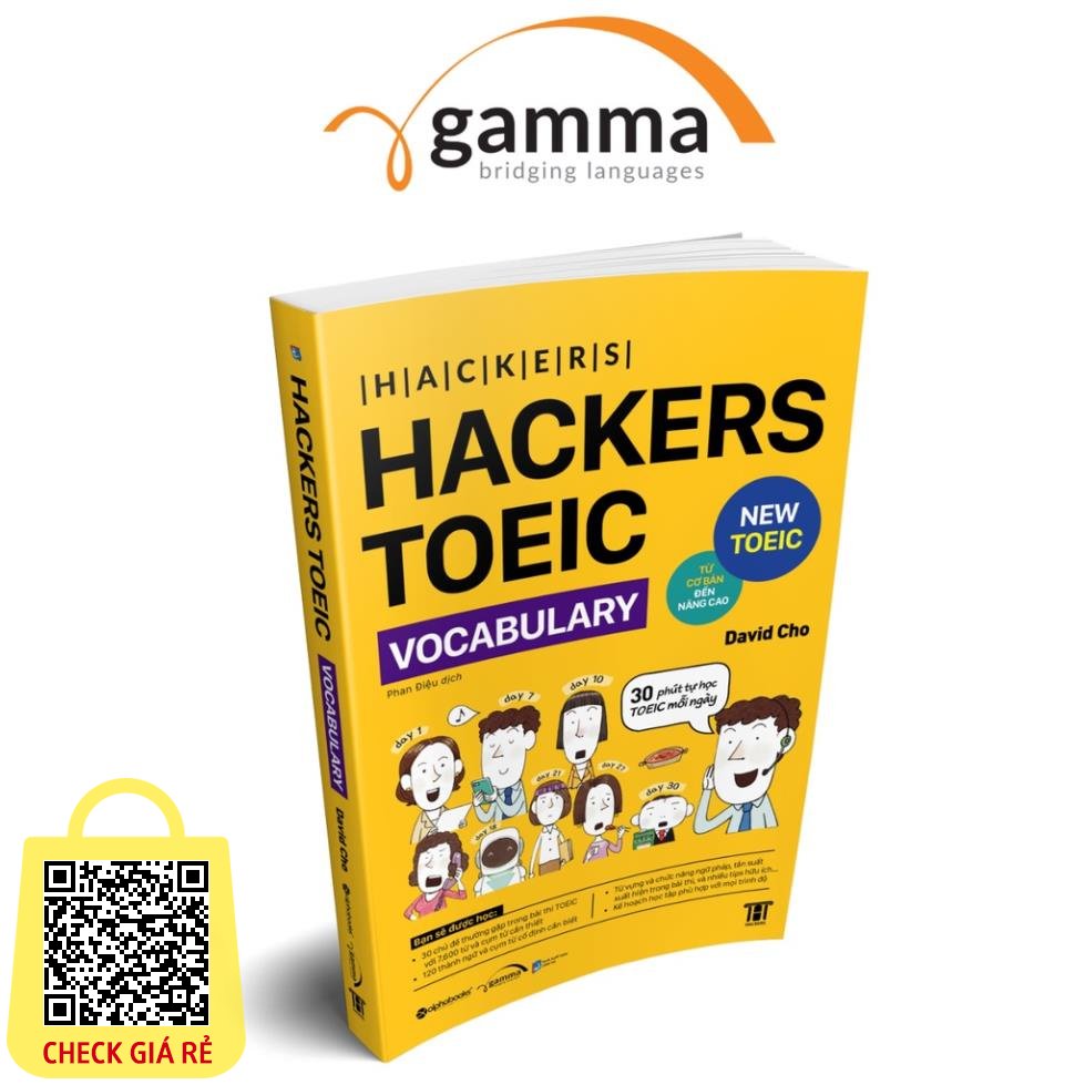 Sách Hackers TOEIC Vocabulary 2 Alphabooks Bản Quyền