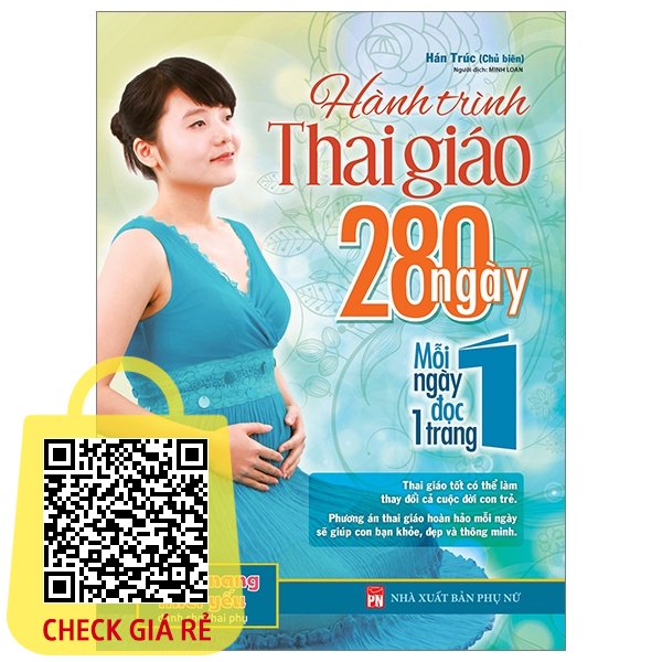 Sách Hành Trình Thai Giáo 280 Ngày - Mỗi Ngày Đọc Một Trang (Tái Bản 2023)