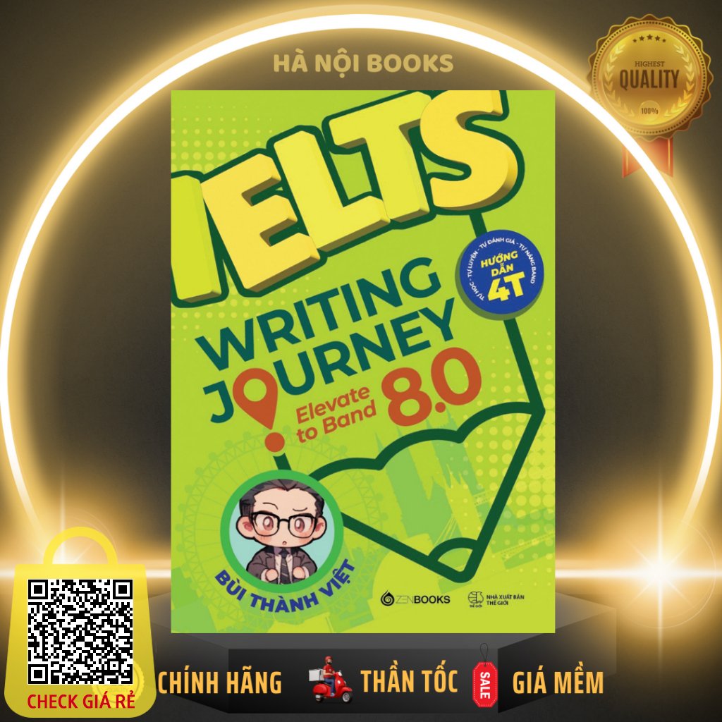 Sach IELTS Writing Journey Elevate To Band 8.0 ZenBooks