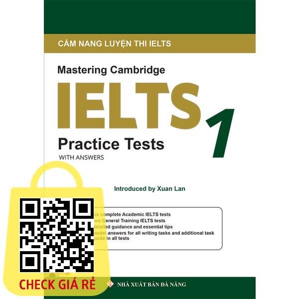 Sách Mastering Cambridge IELTS Practice Tests 1