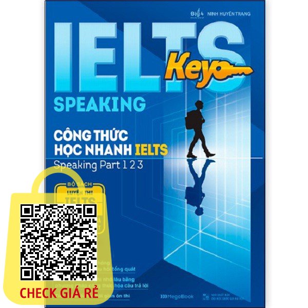 Sách Megabook IELTS KEY SPEAKING Công thức học nhanh IELTS Speaking part 1, 2, 3
