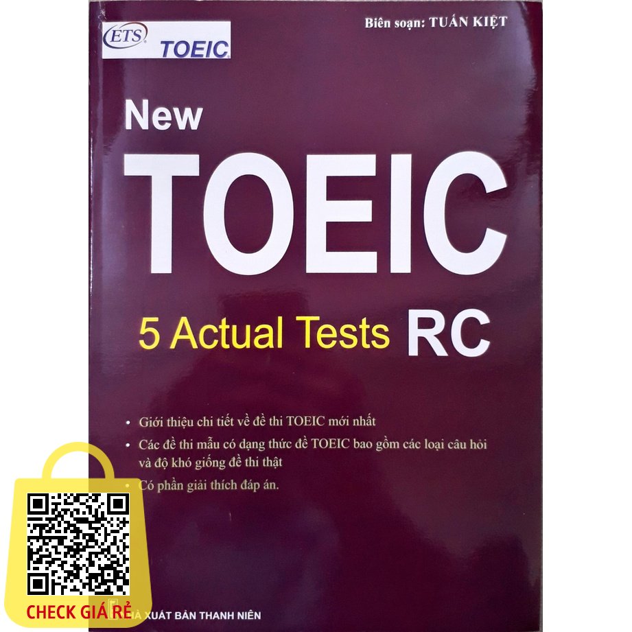 Sách New TOEIC 5 Actual Tests RC