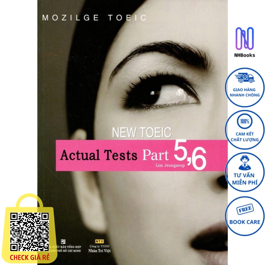 Sách New TOEIC Actual Test Part 5 - 6 (Không CD) NHBOOK