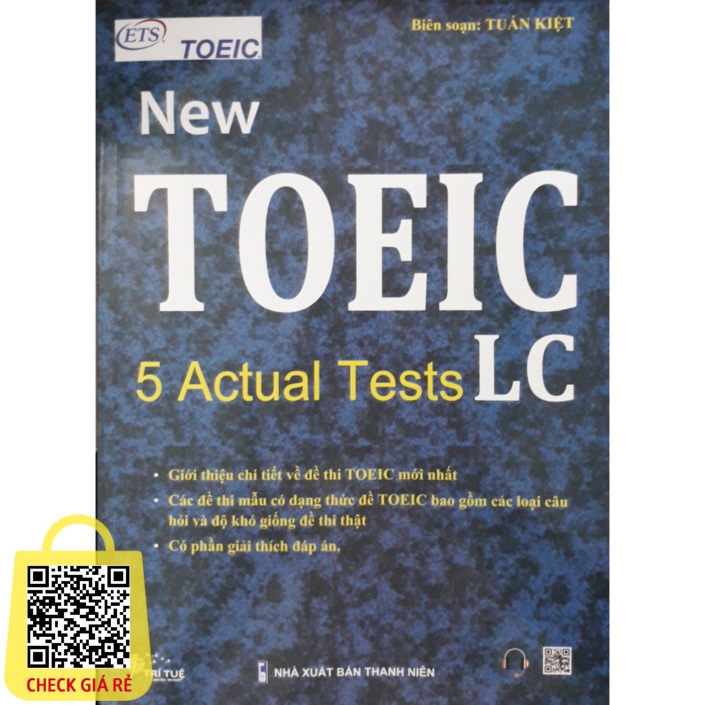 Sách New TOEIC LC 5 Actual Tests