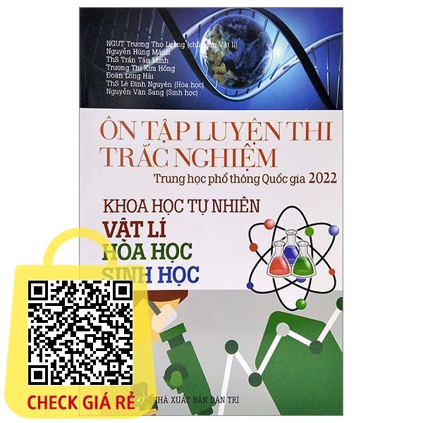 Sách Ôn Tập Luyện Thi Trắc Nghiệm THPT Quốc Gia 2022: Vật Lí Hóa Học Sinh Học