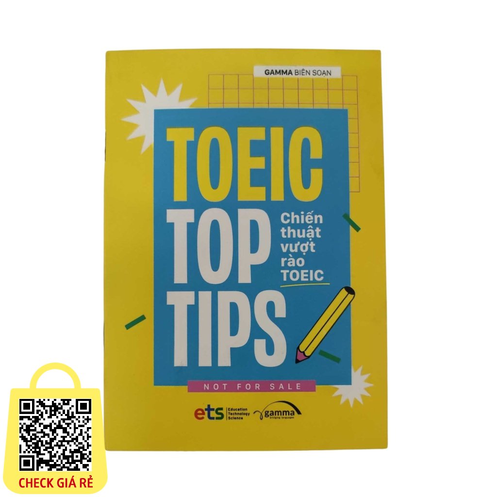 Sách Sổ TOEIC Top Tips Chiến thuật vượt rào TOEIC