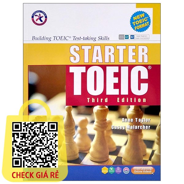 Sách Starter Toeic Third Edition (Kèm 3 CD)