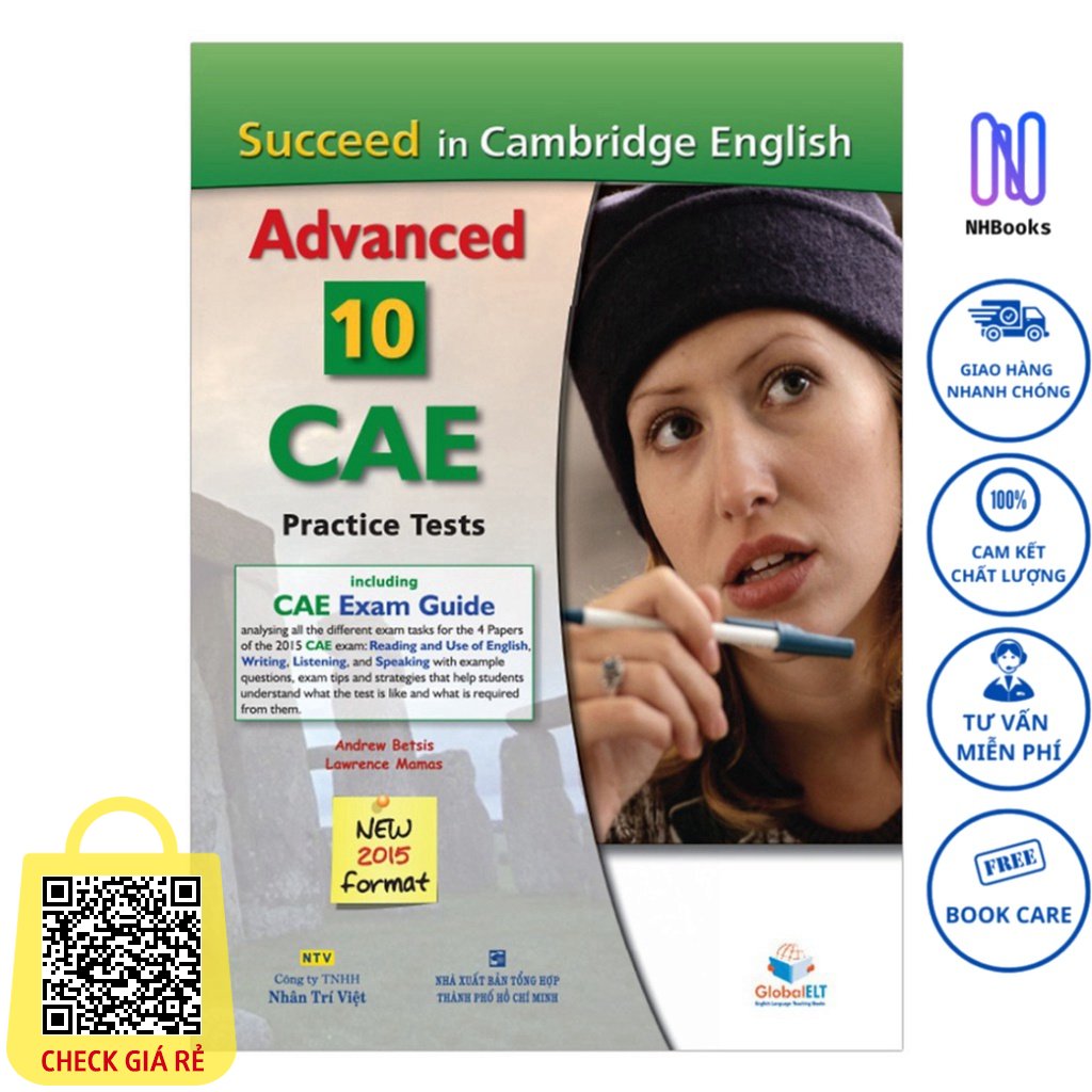 Sách Succeed In Cambridge English Advanced 10 CAE Practice Tests NHBOOK